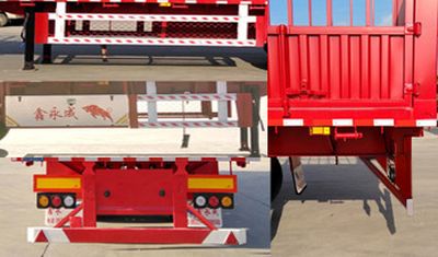 Xinyongcheng brand automobiles YJH9400CCYDT Gantry transport semi-trailer