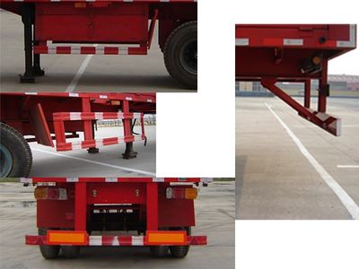 Jijun brand automobiles HJT9300CLX Gantry transport semi-trailer