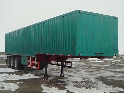 Hongtianniu  HTN9320XXY Box transport semi-trailer