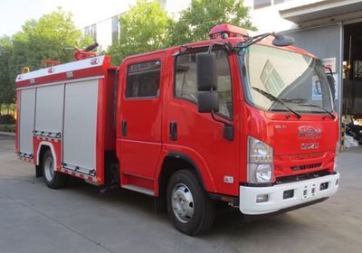 Jiangte brand automobiles JDF5100GXFPM40Q6 Foam fire truck