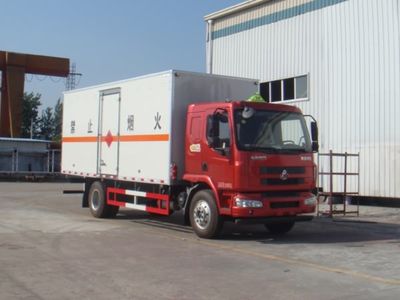 Jiangte brand automobilesJDF5160XRYLZ5Flammable liquid box transport vehicle