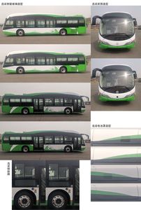 Guangtong Automobile GTQ6126BEVB30 Pure electric city buses