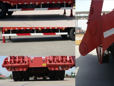 Huajun  ZCZ9400TDPHJA Low flatbed semi-trailer