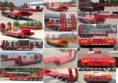 Liangbo  TYS9371TDP Low flatbed semi-trailer