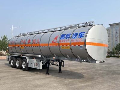 Changhua  HCH9401GRYJ Flammable liquid tank transport semi-trailer