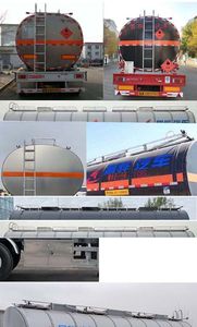 Changhua  HCH9401GRYJ Flammable liquid tank transport semi-trailer