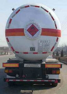 Baohuan  HDS9330ZGQ Medium pressure gas tank semi-trailer