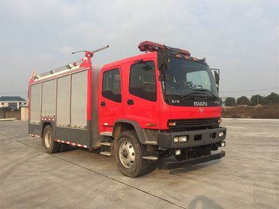 Jinsheng Shield Automobile JDX5150GXFGF30W5 Dry powder fire truck