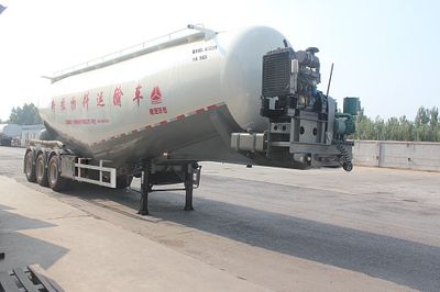 Green Leaf JYJ9400GFL Low density powder material transportation semi-trailer