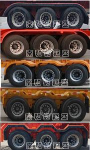 Guanyada  GYD9400TWY Transport semi-trailer of dangerous goods tank frame