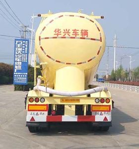 Zhongzhi Huaxing brand automobiles JLQ9400GFL Medium density powder material transportation semi-trailer