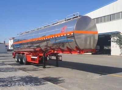 Changhua HCH9400GFWYSGTank transport semi-trailer for corrosive substances