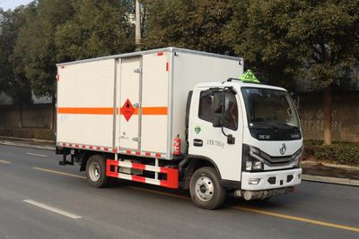 Zhongqi Liwei brand automobiles HLW5075XRQEQ6 Flammable gas box transport vehicle