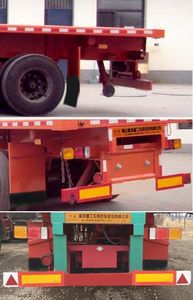 Tanghong Heavy Industry Automobile XT9404ZZXP Flat dump semi-trailer