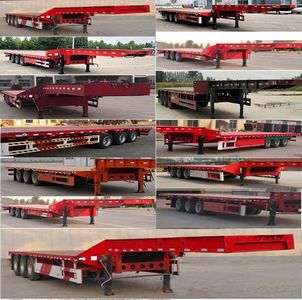 Xingda  XXQ9400TDP Low flatbed semi-trailer