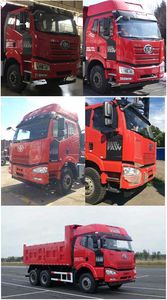 Jiefang Automobile CA3250P66K2L3T1AE5 Flat head diesel dump truck