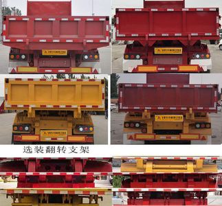 Zhongzhi Huaxing brand automobiles JLQ9404ZZX tipping chassis 