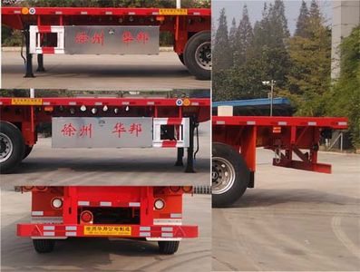 Guoshi Huabang brand automobiles XHB9401BP Flat semi-trailer