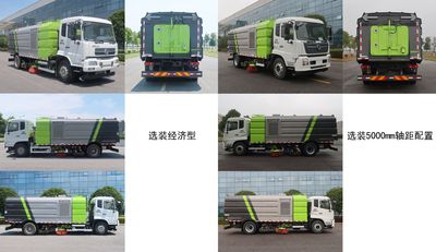 Zhonglian Automobile ZBH5180TXSDHE6 Washing and sweeping vehicle