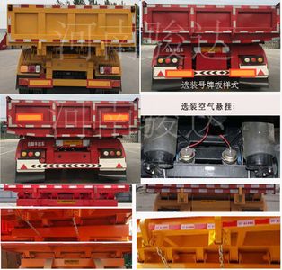 Rujia  HSD9400ZHX tipping chassis 