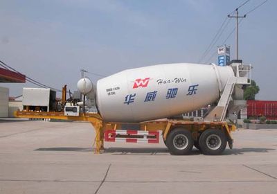 Hua Wei Chi Le  SGZ9340GJB Concrete mixing and transportation semi-trailer