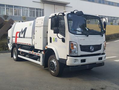 Fulongma  FLM5120ZYSDTBEV Pure electric compression garbage truck