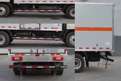 Huanda  BJQ5100XRQ Flammable gas box transport vehicle