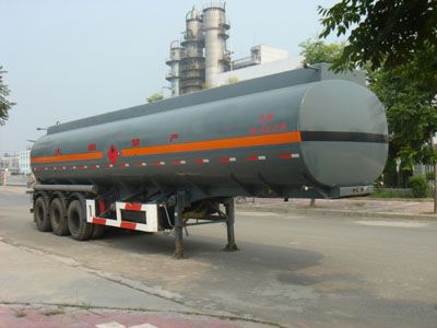 Lingyu  CLY9401GYY Oil transport semi-trailer