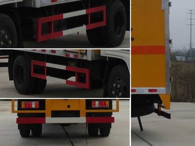 Jiangte brand automobiles JDF5060XRQJ5 Flammable gas box transport vehicle