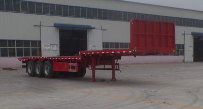 Shengyun brand automobile SRD9400TPBE Flat transport semi-trailer