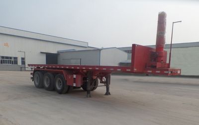 Yunyu  YJY9400ZZXP Flat dump semi-trailer