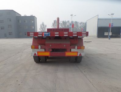 Yunyu  YJY9400ZZXP Flat dump semi-trailer