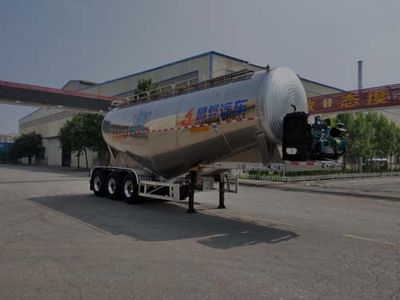 Changhua  HCH9408GFL40 Aluminum alloy medium density powder material transportation semi-trailer