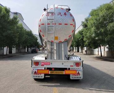 Changhua  HCH9408GFL40 Aluminum alloy medium density powder material transportation semi-trailer