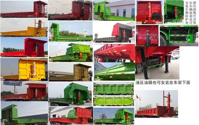 Hualiang Tianhong  LJN9405ZZX tipping chassis 