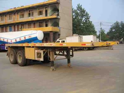 Hongda  QLC9280TJZP Container transport semi-trailer