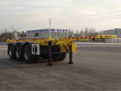 Hua Wei Chi Le SGZ9403TJZContainer transport semi-trailer