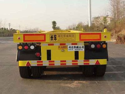 Hua Wei Chi Le  SGZ9403TJZ Container transport semi-trailer