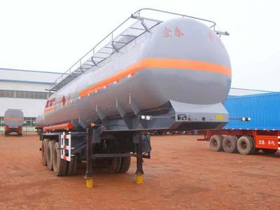 Zhengkang Hongtai brand automobiles HHT9406GHY Chemical liquid transportation semi-trailer