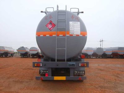 Zhengkang Hongtai brand automobiles HHT9406GHY Chemical liquid transportation semi-trailer