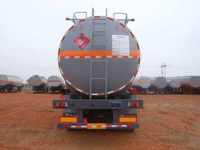 Zhengkang Hongtai brand automobiles HHT9406GHY Chemical liquid transportation semi-trailer