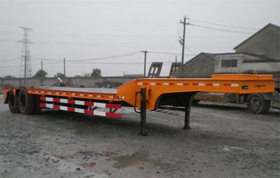 Zhongshang Automobile ZZS9354TDP Low flatbed semi-trailer