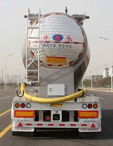 Kaile  AKL9400GFLL5 Aluminum alloy medium density powder material transportation semi-trailer