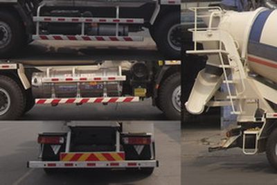 Foton  BJ5253GJBXE Concrete mixing transport vehicle