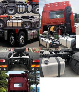 Jiefang Automobile CA4256P1K2T1E5A80 Flat headed diesel tractor