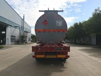 Lisheng  HLS9409GRY Flammable liquid tank transport semi-trailer