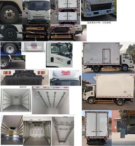 Jiangling Motors JX5043XLCTG26 Refrigerated truck