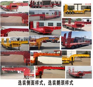 Chenlu  LJT9406TDP Low flatbed semi-trailer