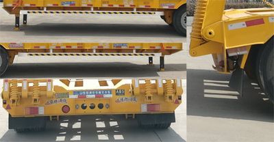 Chenlu  LJT9406TDP Low flatbed semi-trailer