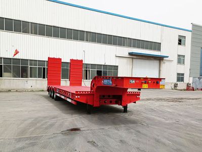 Yangjia  LHL9381TDP Low flatbed semi-trailer